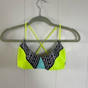 Rip curl wetsuit bikini top size small